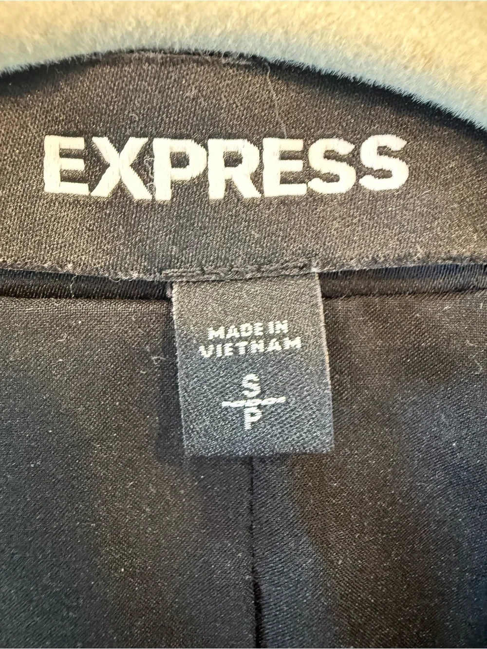 Express Black Women's Longline Blazer